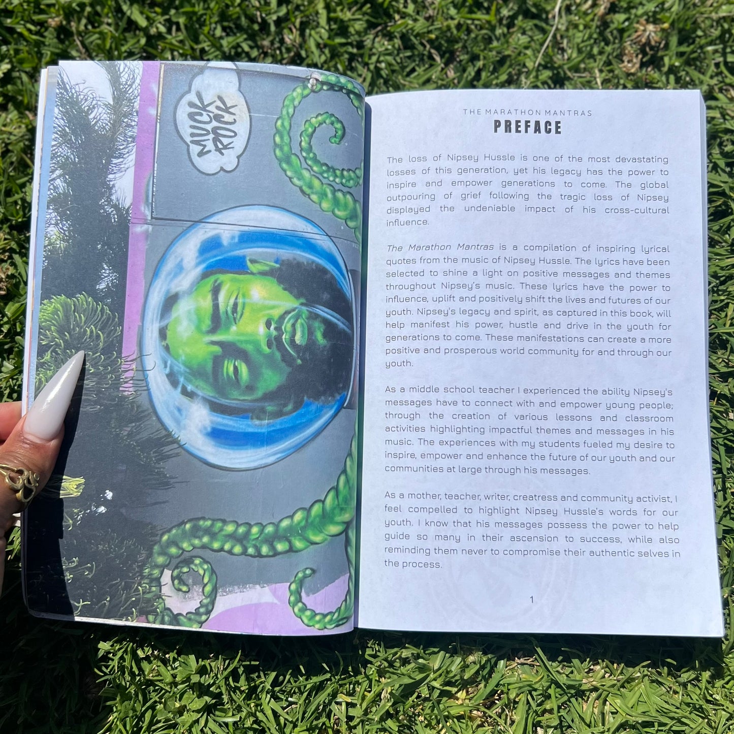 The Marathon Mantras book